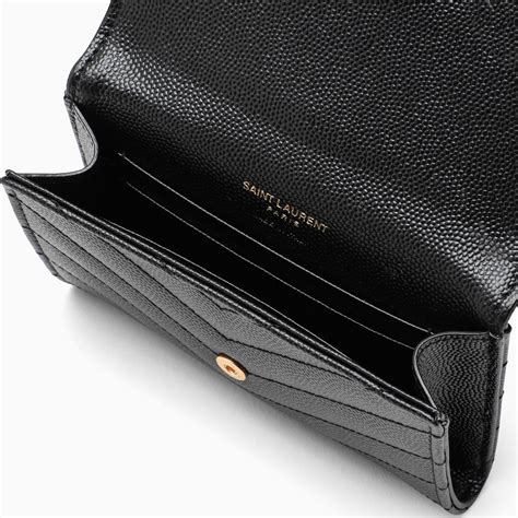 Saint Laurent Portafoglio Monogram piccolo nero 